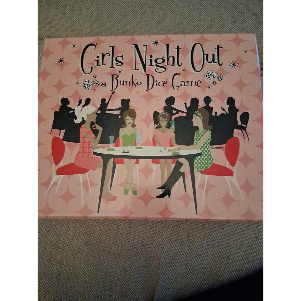 Girls Night Out Bunko Dice Game C.R. Gibson Party Game Girls Night Gift NEW